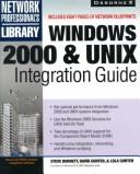 Cover for Windows 2000 & UNIX integration guide