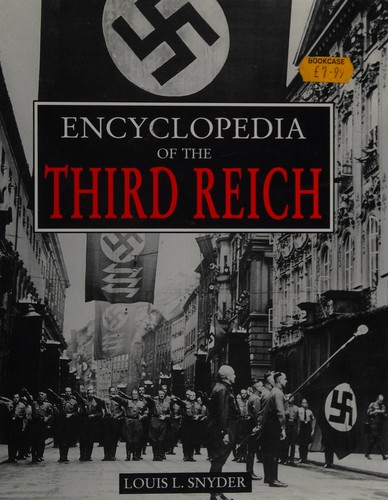 Cover for Encyclopedia of the Third Reich