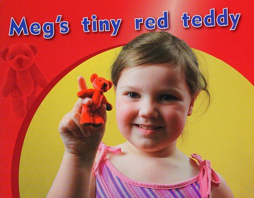 Cover for Meg's tiny red teddy