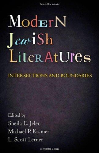 Cover for Modern Jewish literatures