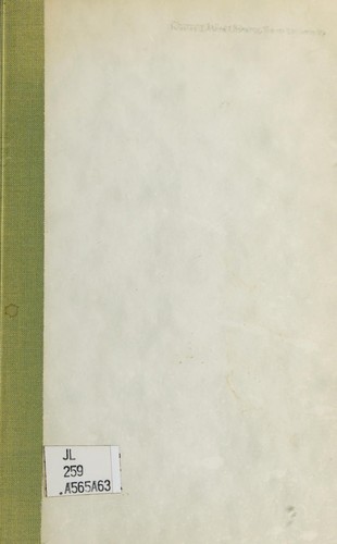 Cover for Le Parti québécois en bref
