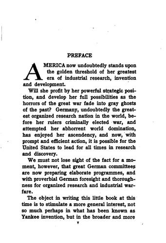 Cover for The outlook for research and invention, with an appendix of problems awaiting solutions