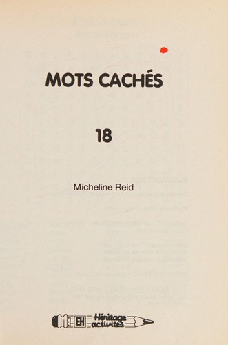 Cover for Mots cachés 18