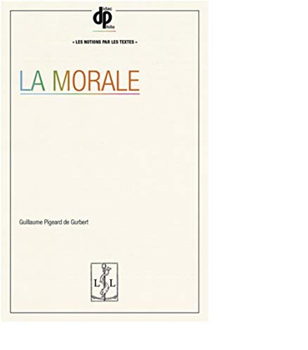 Cover for La morale