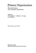 Cover for Primary hypertension