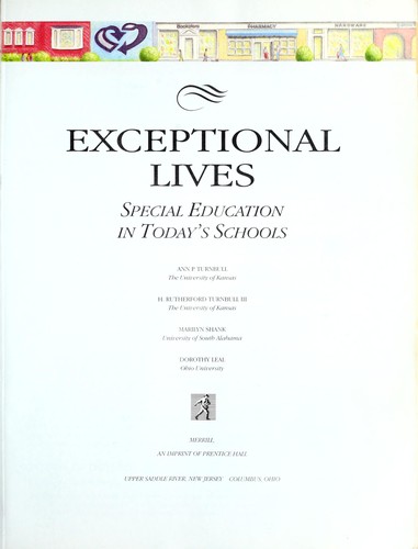 Cover for Exceptional lives