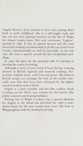 Cover for Isle of Wight Cookery