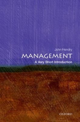 Cover for Management A Very Short Introduction