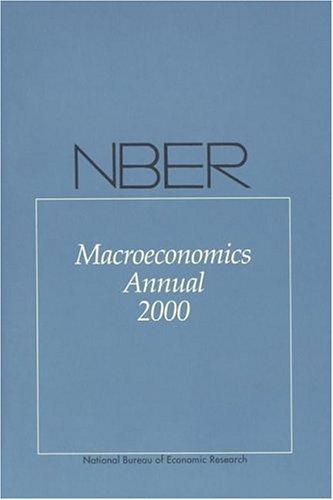 Cover for NBER Macroeconomics Annual 2000