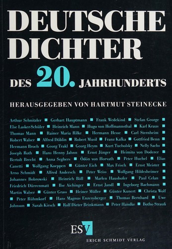 Cover for Deutsche Dichter des 20. Jahrhunderts