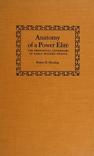 Cover for Anatomy of a power elite