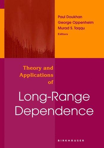 Cover for Theory and Applications of Long-Range Dependence