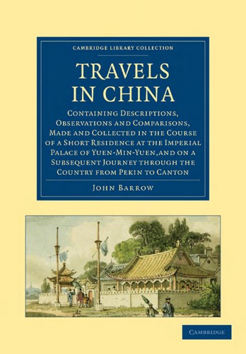 Cover for Travels in China