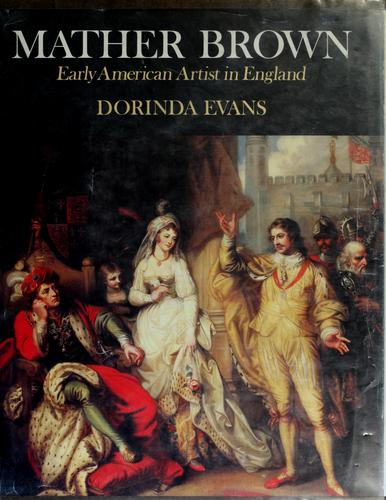 Cover for Mather Brown, early American artist in England