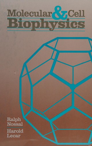 Cover for Molecular and cell biophysics