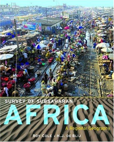Cover for Survey of Subsaharan Africa