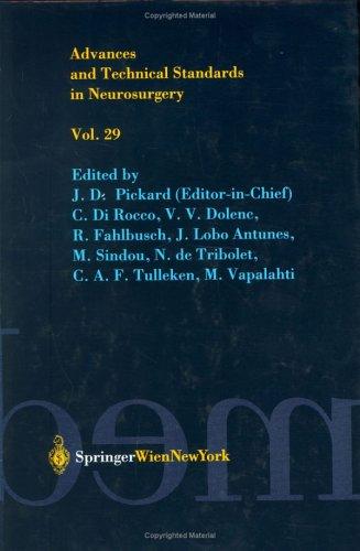 Cover for Advances and Technical Standards in Neurosurgery Vol. 29 (Advances and Technical Standards in Neurosurgery)