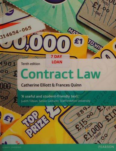 Cover for Contract Law