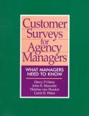 Cover for Customer surveys for agency managers