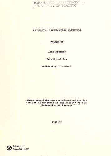 Cover for Property