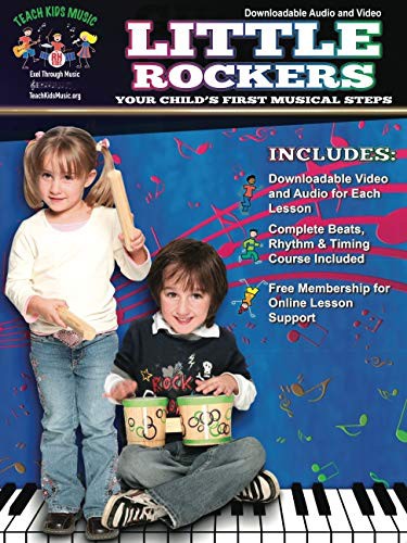 Cover for Little Rockers - Your child's First Musical Steps : Book with Downloadable Audio and Video