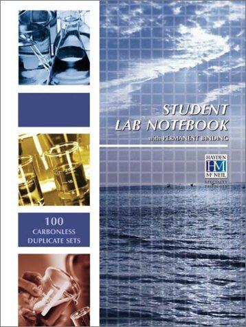 Cover for Student Lab Notebook
