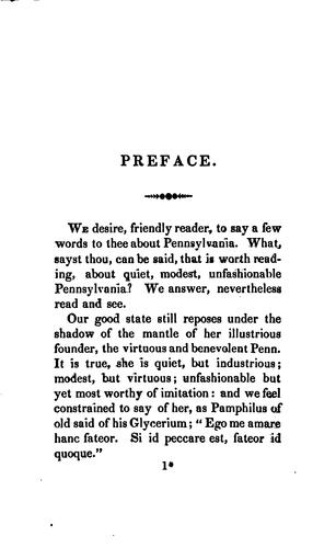 Cover for A pleasant peregrination through the prettiest parts of Pennsylvania.