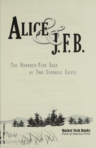 Cover for Alice & J.F.B.
