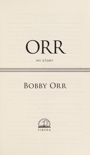Cover for Orr