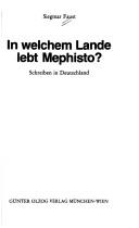 Cover for In welchem Lande lebt Mephisto?