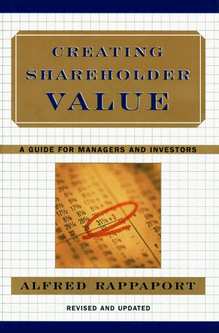 Cover for Creating Shareholder Value