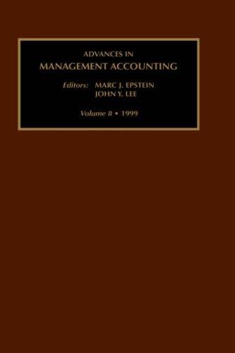 Cover for Advances in Management Accounting, Volume 8 (Advances in Management Accounting)