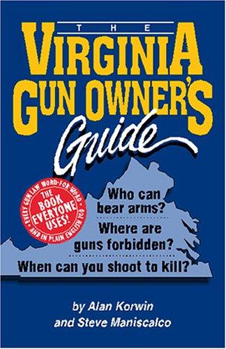 Cover for The Virginia Gun Owner's Guide