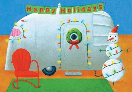 Cover for Christmas Trailer Boxed Holiday Card (3292)