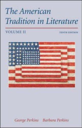 Cover for The American Tradition in Literature, Volume 2