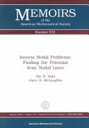 Cover for Inverse nodal problems