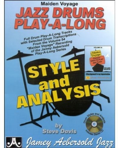 Cover for Maiden Voyage Jazz Drums Play-A-Long