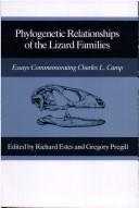 Cover for Phylogenetic Relationships of the Lizard Families