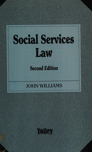 Cover for Social services law