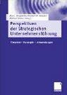 Cover for Perspektiven der Strategischen Unternehmensführung. Theorien - Konzepte - Anwendungen
