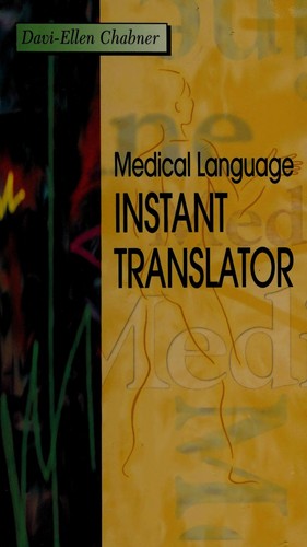 Cover for Medical language instant translator