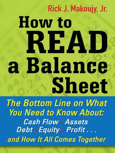 Cover for How to Read a Balance Sheet