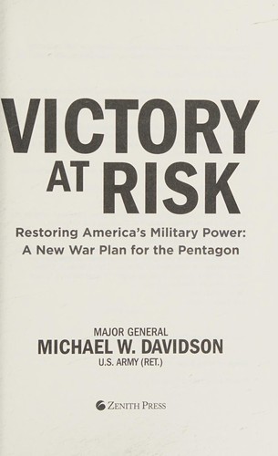 Cover for Victory at risk