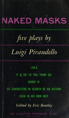 Cover for Naked masks, five plays