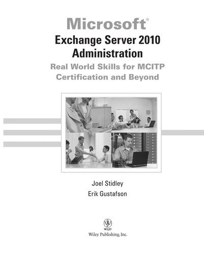 Cover for Exchange server 2010 administration