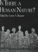 Cover for Is there a human nature?