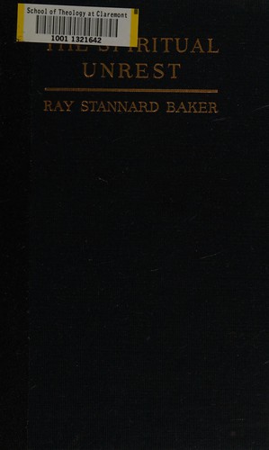 Cover for The spiritual unrest