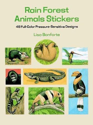 Cover for Rain Forest Animals Stickers