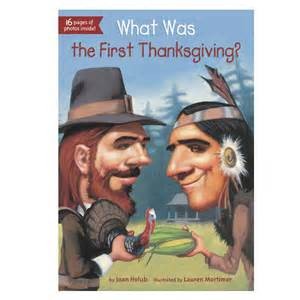 Cover for What was the First Thanksgiving?