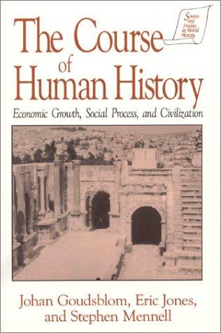 Cover for The course of human history